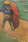 Vincent Van Gogh Two Lovers (nn04) china oil painting reproduction